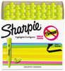 A Picture of product SAN-1920938 Sharpie® Tank Style Highlighters,  Chisel Tip, Fluorescent Yellow, 36/Box