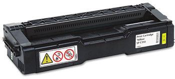 Ricoh® 406347, 406346, 406345, 406344, 406478, 406477, 406476, 406475 Toner,  6000 Page-Yield, Yellow