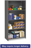 A Picture of product TNN-ESPC2436MGY Tennsco 75" High Commercial Steel Shelving,  Five-Shelf, 36w x 24d x 75h, Medium Gray