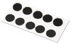 A Picture of product VEK-91823 Velcro® Sticky-Back® Fasteners,  3/4" dia. Coins, Black, 200/BX