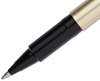A Picture of product SAN-60052 uni-ball® Deluxe Stick Roller Ball Pen,  Black Ink, Fine, Dozen