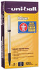 A Picture of product SAN-60052 uni-ball® Deluxe Stick Roller Ball Pen,  Black Ink, Fine, Dozen