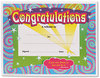 A Picture of product TEP-T2954 TREND® Colorful Classic Certificates,  8-1/2 x 11, White Border, 30/Pack