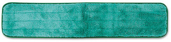 Rubbermaid® Commercial Microfiber Dry Hall Dusting Pad,  Microfiber, 24" Long, Green