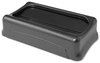 A Picture of product 972-598 Rubbermaid® Commercial Slim Jim® Swing Lid, 11-3/8" w x 20-1/2" d x 5" h, Black