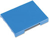 A Picture of product USS-P4727BL Identity Group Replacement Pad for Trodat® Self-Inking Dater,  1 5/8 x 2 1/2, Blue