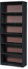 A Picture of product SAF-7174BL Safco® Value Mate® Series Metal Bookcases,  Six-Shelf, 31-3/4w x 13-1/2d x 80h, Black