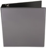 A Picture of product UNV-20981 Universal® Economy Round Ring View Binder 3 Rings, 2" Capacity, 11 x 8.5, Black