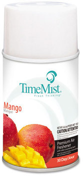 TimeMist® Metered Aerosol Fragrance Dispenser Refills,  Mango, 6.6oz, Aerosol, 12/Carton
