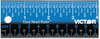 A Picture of product VCT-EZ18SBL Victor® Easy Read Ruler™,  Standard/Metric, 18", Blue