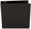 A Picture of product UNV-35411 Universal® Economy Non-View Round Ring Binder,  3" Capacity, Black
