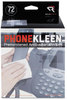 A Picture of product REA-RR1303 Read Right® PhoneKleen™ Premoistened Antibacterial Wipes,  Cloth, 5 x 5, 72/Box
