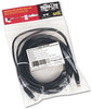 A Picture of product TRP-N002025BK Tripp Lite CAT5e Molded Patch Cable,  25 ft., Black