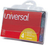 A Picture of product UNV-43680 Universal™ Dry Erase Marker Medium Bullet Tip, Assorted Colors, 4/Set