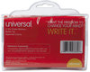 A Picture of product UNV-43680 Universal™ Dry Erase Marker Medium Bullet Tip, Assorted Colors, 4/Set