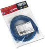 A Picture of product TRP-N002014BL Tripp Lite CAT5e Molded Patch Cable,  14 ft., Blue