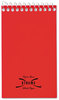 A Picture of product RED-31120 National® Wirebound Memo Books,  Narrow Rule, 3 x 5, White, 60 Sheets