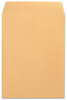 A Picture of product UNV-42165 Universal® Catalog Envelope 28 lb Bond Weight Kraft, #12 1/2, Square Flap, Gummed Closure, 9.5 x 12.5, Brown 250/Box