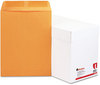 A Picture of product UNV-42165 Universal® Catalog Envelope 28 lb Bond Weight Kraft, #12 1/2, Square Flap, Gummed Closure, 9.5 x 12.5, Brown 250/Box