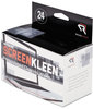 A Picture of product REA-RR1217 Read Right® Notebook ScreenKleen™ Wipes,  Cloth, 5 x 4 3/8, White, 24/Box