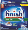 A Picture of product RAC-81049 FINISH® Powerball® Dishwasher Tabs,  Fresh Scent, 32/Box