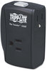 A Picture of product TRP-TRAVLER100BT Tripp Lite Protect It!™ Two-Outlet Portable Surge Suppressor,  1050 Joules, Black