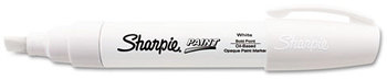 Sharpie® Permanent Paint Marker,  Wide Point, White