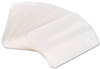 A Picture of product UNV-84670 Universal® Laminating Pouches,  5 mil, 2 15/16 x 3 1/8, Tag Size, 100/Box