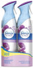 A Picture of product PGC-24888 Febreze® Air Effects,  Spring and Renewal, 9.7 oz. Aerosol, 2/Pack, 6 Pack/Carton