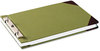 A Picture of product WLJ-27832 Wilson Jones® Canvas Sectional Storage Post Binder,  3" Cap, 8 1/2 x 14, Green