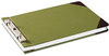 A Picture of product WLJ-27832 Wilson Jones® Canvas Sectional Storage Post Binder,  3" Cap, 8 1/2 x 14, Green