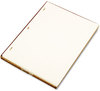 A Picture of product WLJ-90110 Wilson Jones® Minute Book Refill Ledger Sheets,  Ivory Linen, 11 x 8-1/2, 100 Sheet/Box