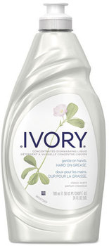 Ivory® Dish Detergent,  Classic Scent, 24oz Bottle, 10/Carton