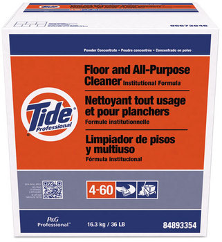 Tide® Professional™ Floor and All-Purpose Cleaner,  36lb Box