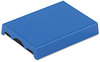 A Picture of product USS-P4729BL Identity Group Replacement Pad for Trodat® Self-Inking Dater,  1 9/16 x 2, Blue