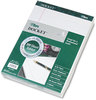 A Picture of product TOP-99612 TOPS™ Double Docket™ Ruled Pads,  8 1/2 x 11 3/4, White, 100 Sheets, 4 Pads/Pack