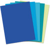 A Picture of product WAU-20274 Neenah Paper Cool Assortment,  24lb, 8-1/2 x 11, Cool Assortment, 500 Sheets/Ream