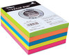 A Picture of product TOP-99622 TOPS™ Fluorescent Color Memo Sheets,  20 lb, 4 x 6, Assorted, 500 Sheets/Pack