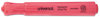 A Picture of product UNV-08864 Universal™ Desk Highlighters Fluorescent Blue Ink, Chisel Tip, Barrel, Dozen
