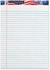 A Picture of product TOP-75140 TOPS™ American Pride™ Writing Pad,  Legal/Wide, 8 1/2 x 11 3/4, White, 50 Sheets, Dozen