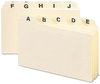 A Picture of product SMD-57030 Smead™ Manila Card Guides 1/3-Cut Top Tab, Blank, 5 x 8, 100/Box