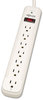 A Picture of product TRP-TLP725 Tripp Lite Protect It!™ Seven-Outlet Surge Suppressor,  7 Outlets, 25 ft Cord, 1080 Joules, White