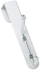 A Picture of product SAF-4166 Safco® Coat Hook Over-The-Door Double Chrome-Plated Steel, Satin Aluminum Base
