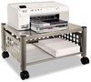 A Picture of product VRT-VF52005 Vertiflex™ Underdesk Machine Stand,  One-Shelf, 21 1/2w x 17 7/8d x 11 1/2h, Matte Gray