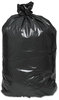 A Picture of product WBI-RNW6050 Earthsense® Commercial Linear Low Density Recycled Can Liners,  55-60gal, 1.25mil, 38 x 58, Black, 100/Carton