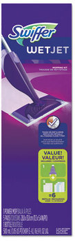 Swiffer® WetJet® Mop,  46" Handle, Silver/Purple