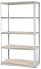 A Picture of product TNN-LSS361872 Tennsco Stur-D-Stor Shelving,  Five-Shelf, 36w x 18d x 72h, Sand