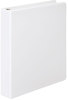 A Picture of product WLJ-36214W Wilson Jones® 362 Basic Round Ring View Binder,  1" Cap, White