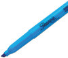 A Picture of product SAN-27010 Sharpie® Pocket Style Highlighters,  Chisel Tip, Light Blue, Dozen
