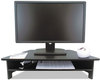 A Picture of product VCT-DC050 Victor® DC050 High Rise™ Collection Monitor Stand,  27 x 11 1/2 x 6 1/2-7 1/2, Black